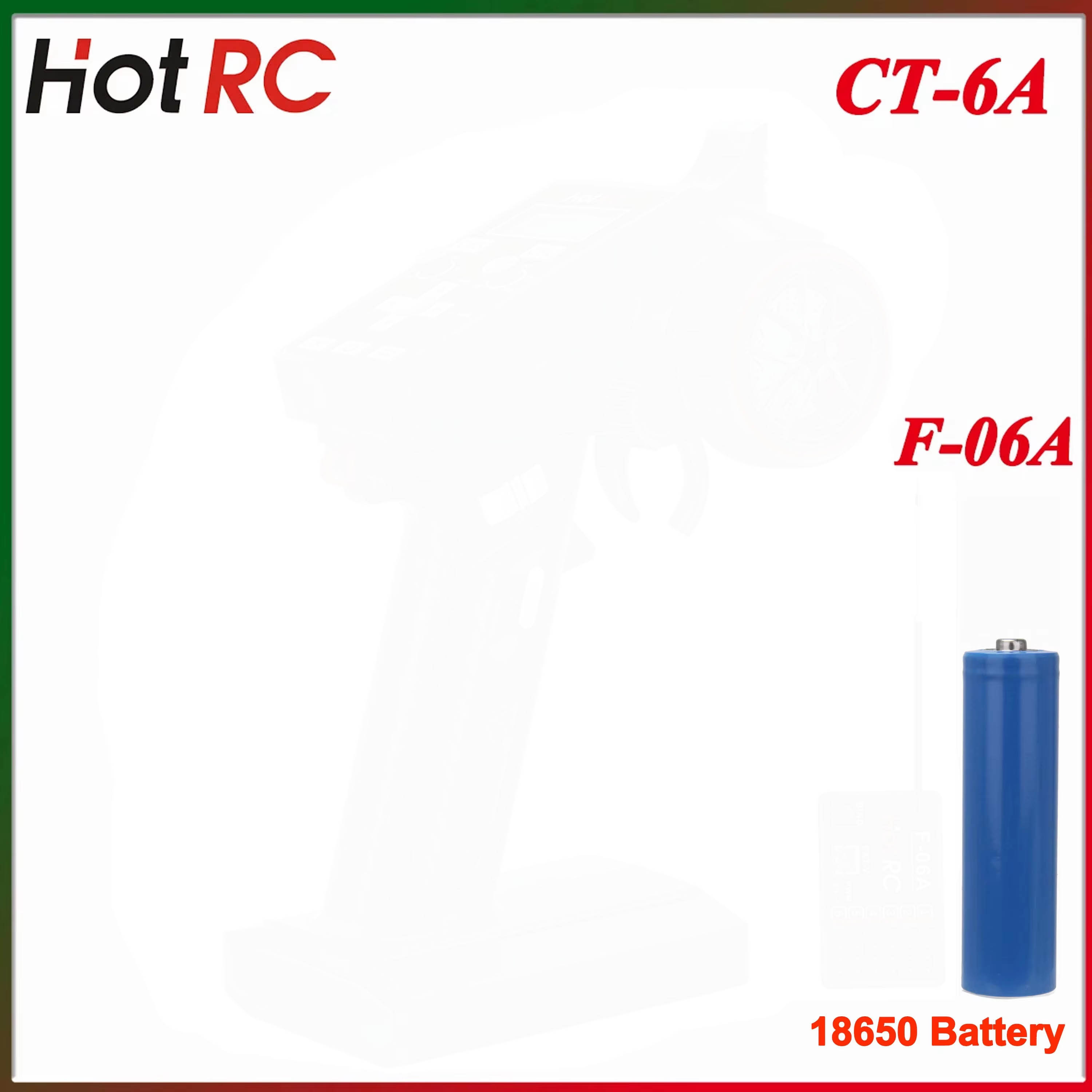 Drone Battery - HotRC CT-6A 2.4G 6CH 6 Channel