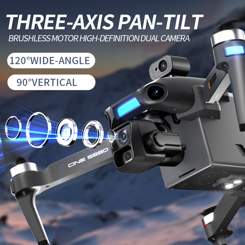 2026 New 8K Dual Camera Drone  - огляд і ціна Drone Gimbal