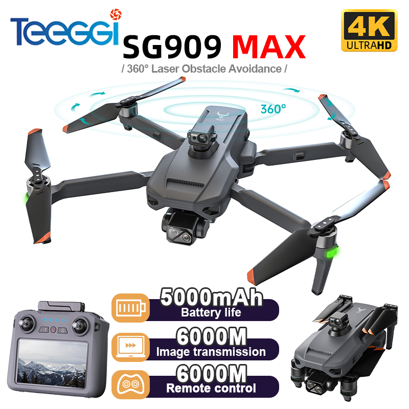 Teeggi SG909 MAX GPS Drone Wit - огляд і ціна Drone Gimbal
