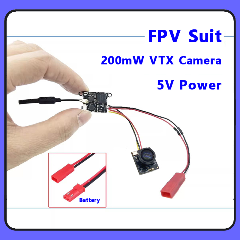 SLONWAKE 5.8G 1200TVL FPV Came - огляд і ціна Drone Frame